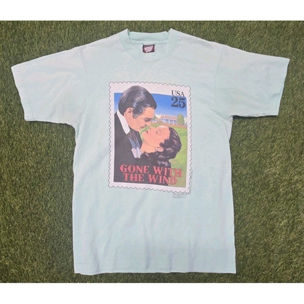 VTG 1990 Gone With The Wind Shirt Screen Stars Best Single Stitch USA Stamp M
